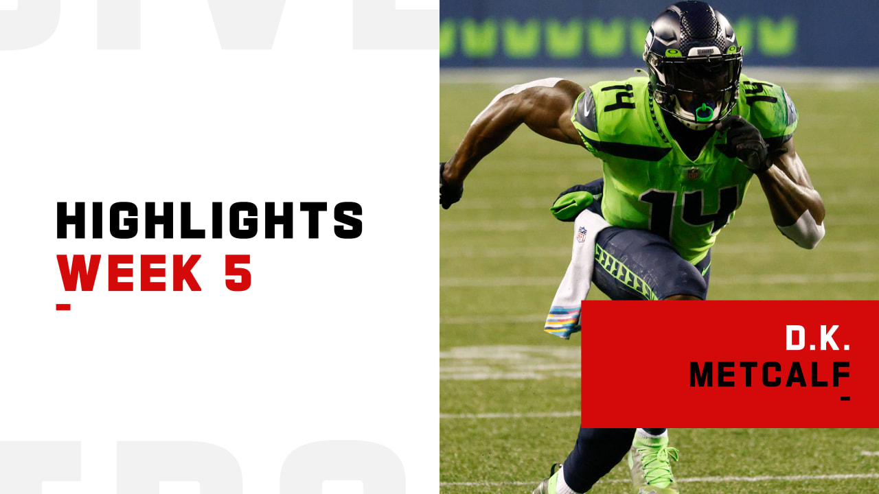 Seattle Seahawks wide receiver DK Metcalf's top highlights in prime time