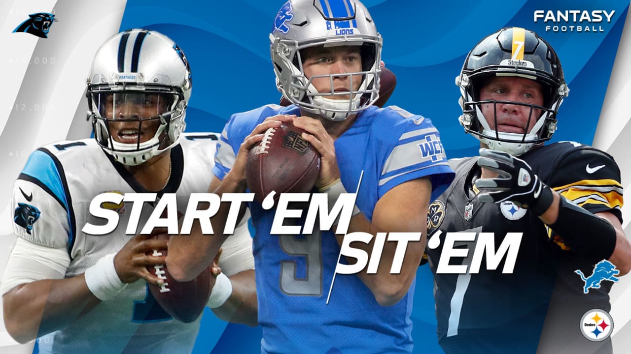 Start 'Em, Sit 'Em Week 8 Quarterbacks