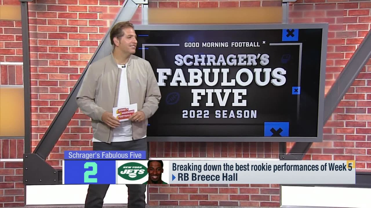 NFL Network's Peter Schrager's Fab Five: Top 5 Rookie Performances Of ...