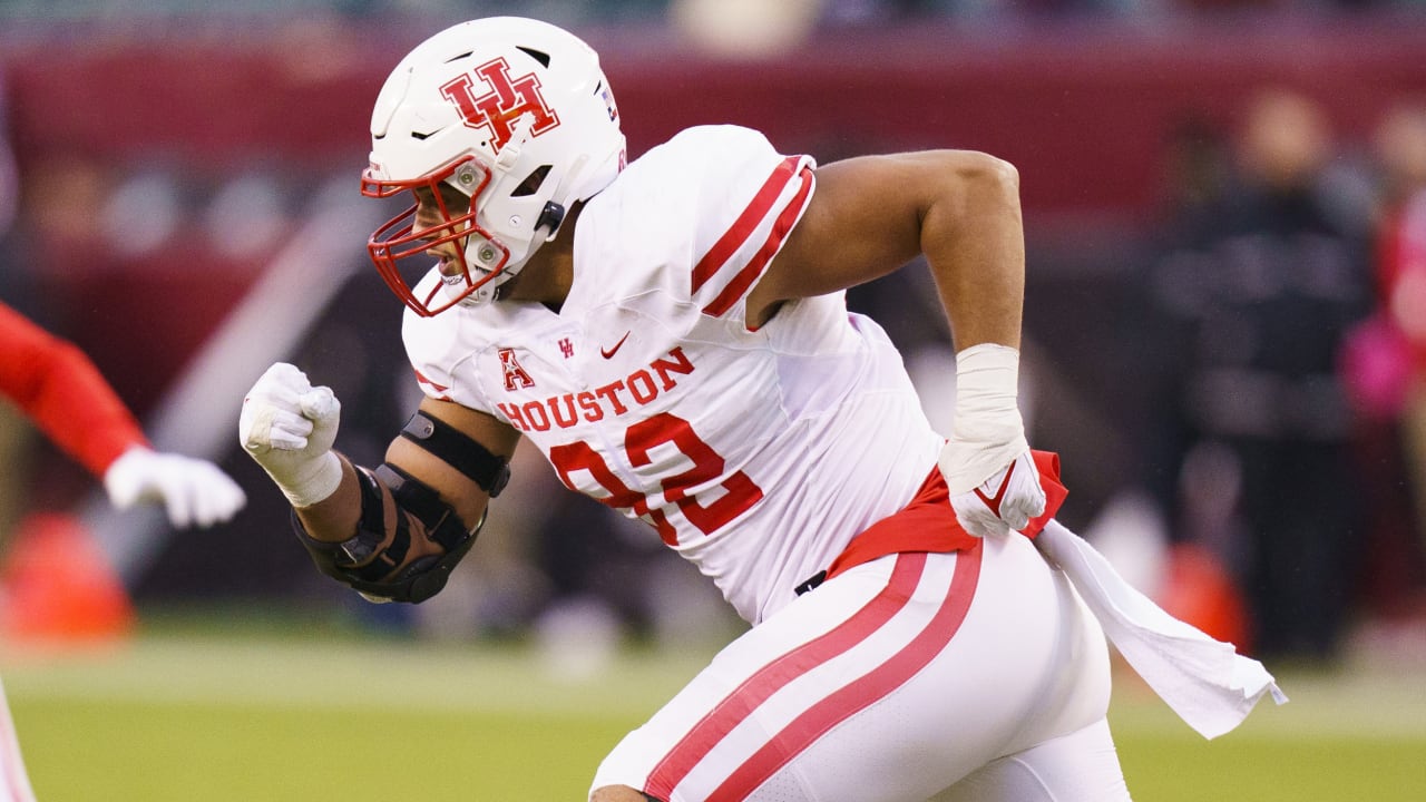 2022 NFL Draft: Defensive Lineman Logan Hall, Houston, Round 2, Pickk 33