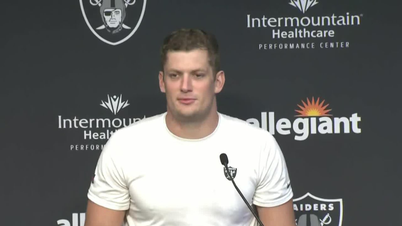 Carl Nassib, first openly gay player in NFL game, makes history and stars  in thrilling Las Vegas Raiders win - CBS News