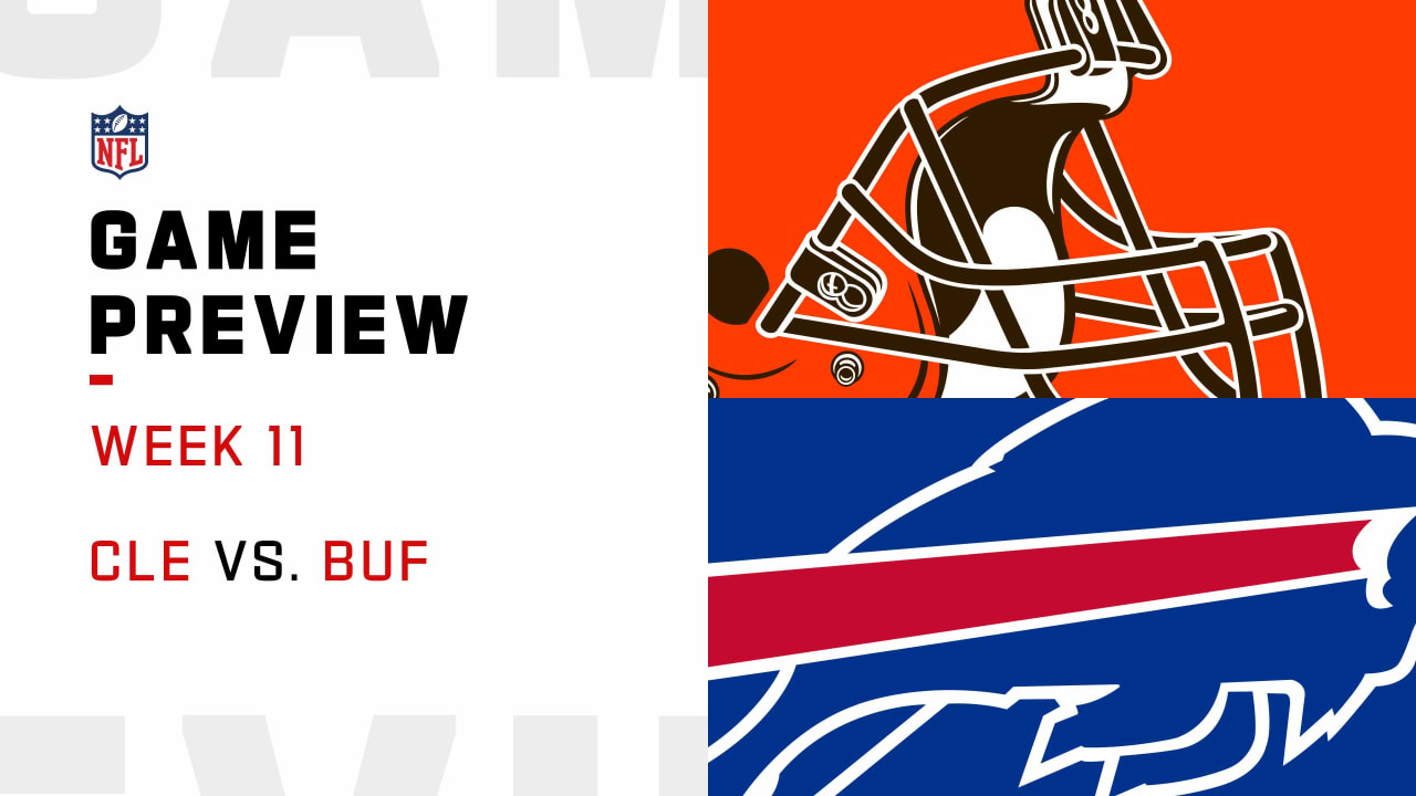 How to watch Buffalo Bills vs Cleveland Browns: NFL Week 11 time