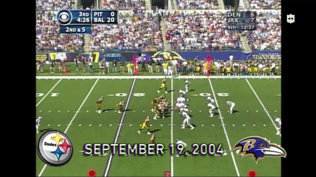 On September 14th 2004, Ben Roethlisberger took his first NFL