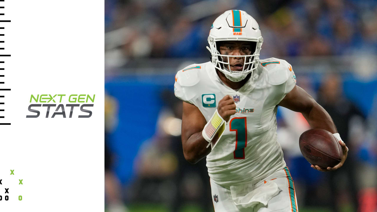 Next Gen Stats Tua Tagovailoa’s 3 most improbable completions Week 8