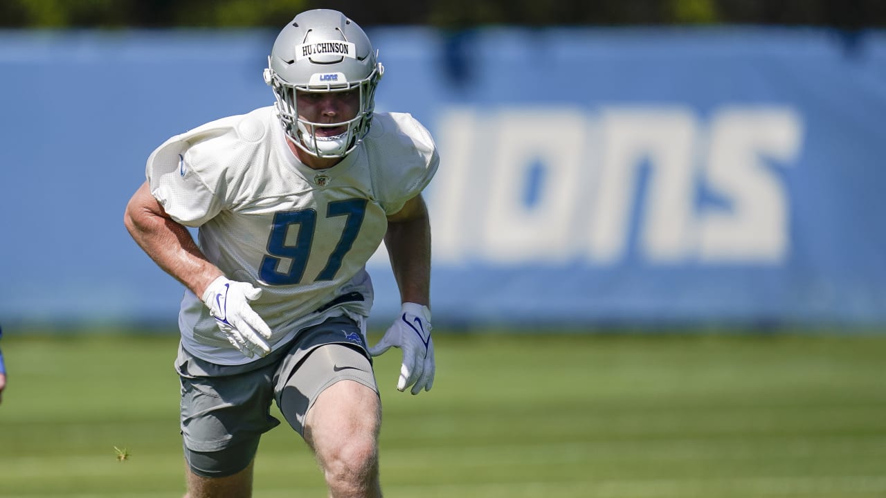 Lions take DOUBLE-DIGIT SACK edge rusher in Aidan Hutchinson with No. 2  pick