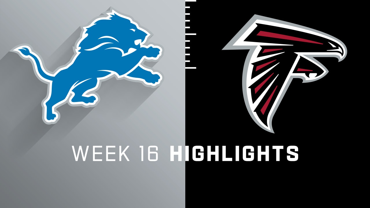 Detroit Lions vs. Atlanta Falcons Highlights 2ND-QTR HD