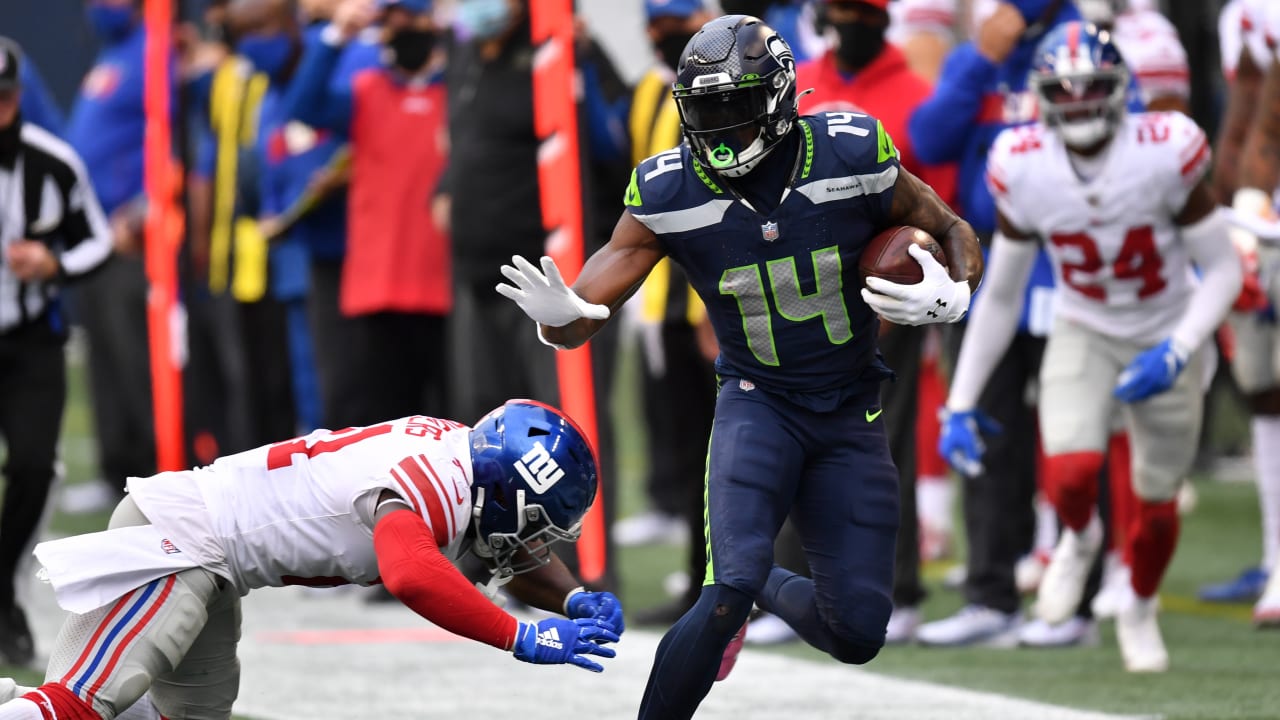 Cornerback D.K. METCALF lays down the BOOM 