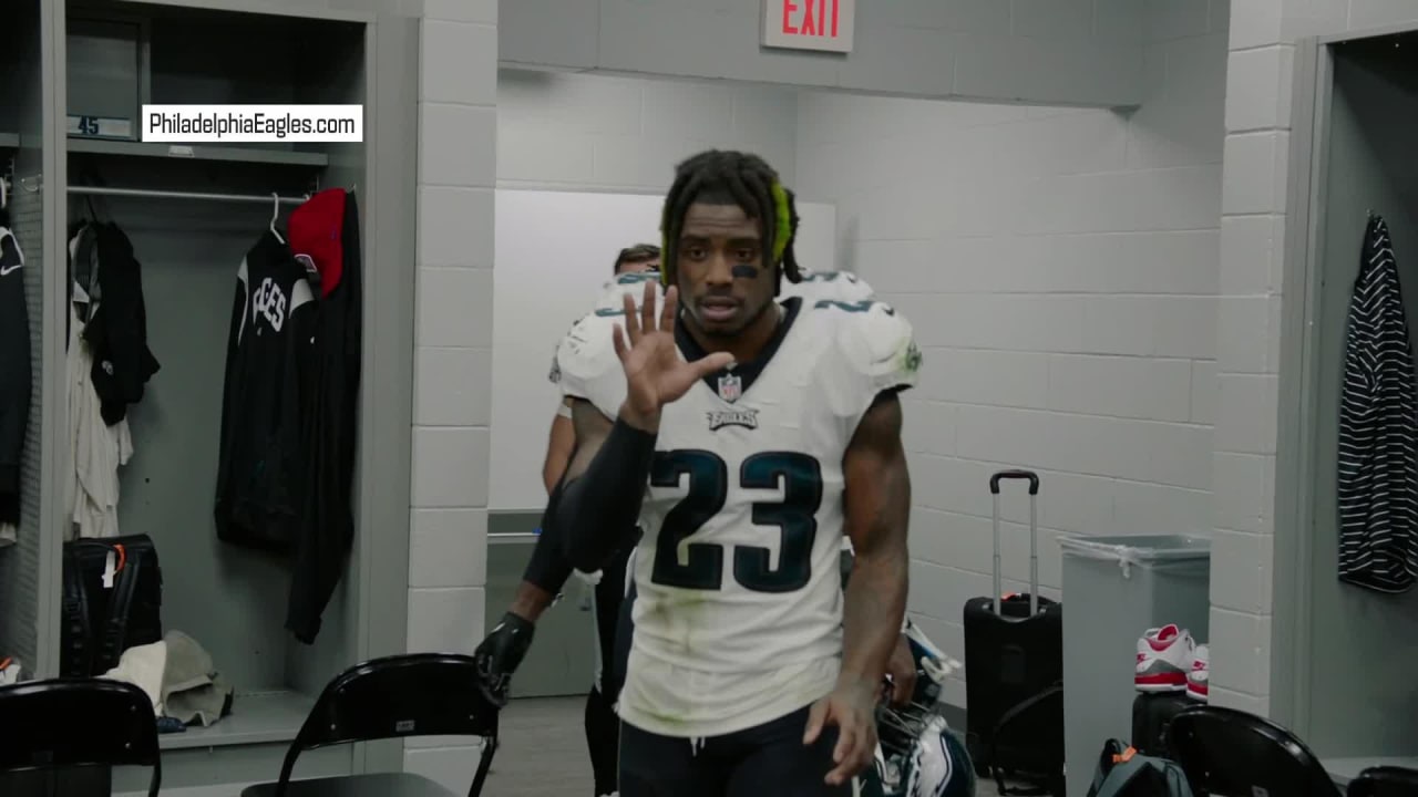 Philadelphia Eagles Locker Room Speech & Celebration, Browns vs Eagles