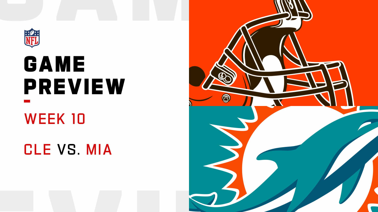 What channel is Browns vs. Dolphins on today? Time, TV schedule for NFL Week  10 game