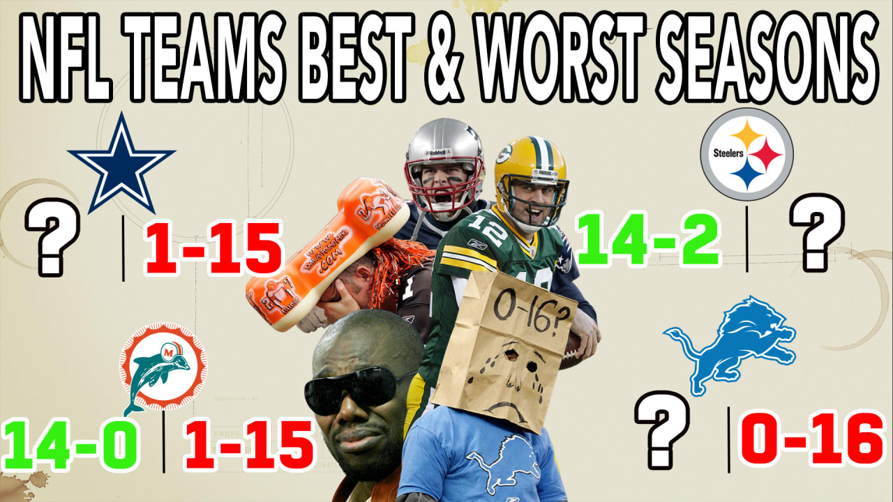 Every team's best and worst season NFL Throwback