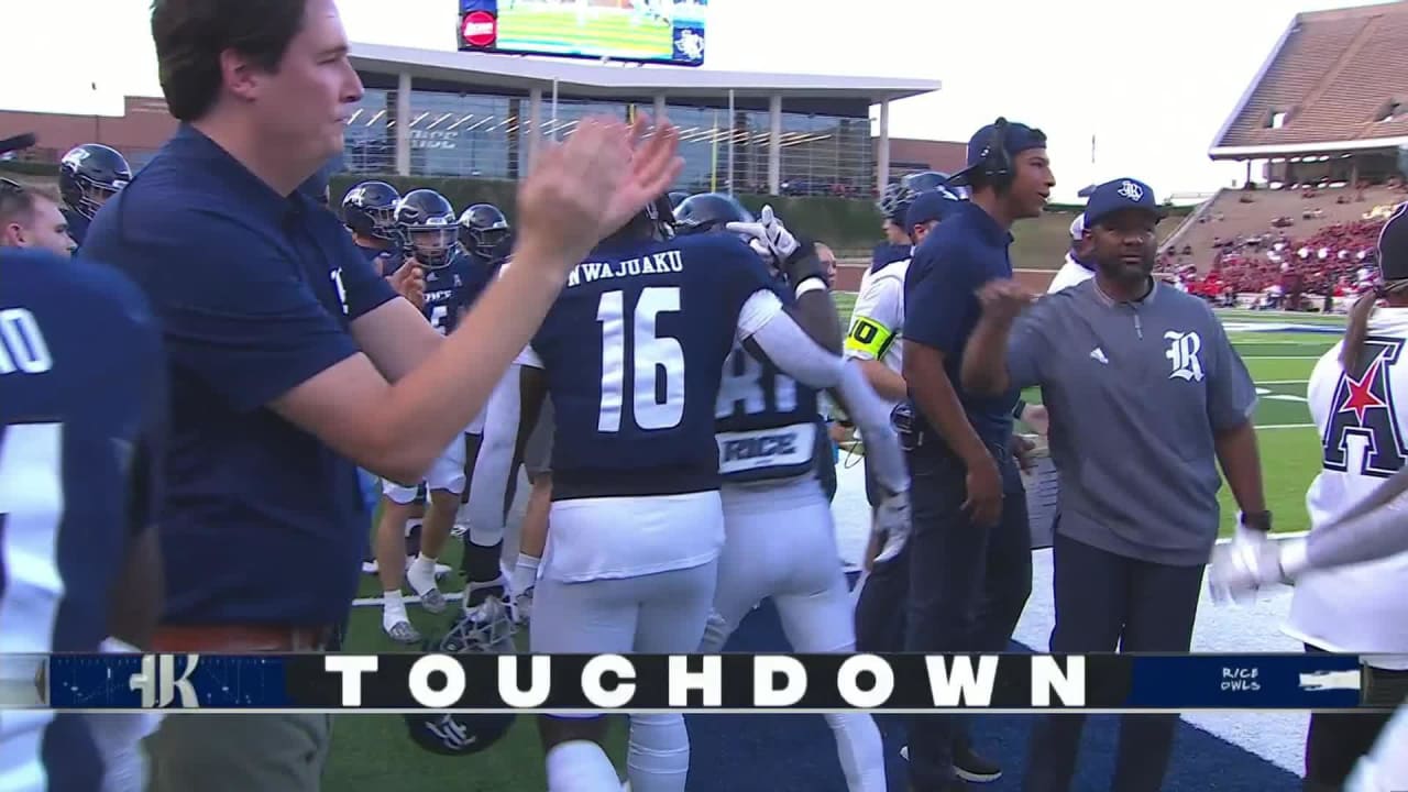 Rice Owls quarterback JT Daniels zips it to wide receive rBraylen ...