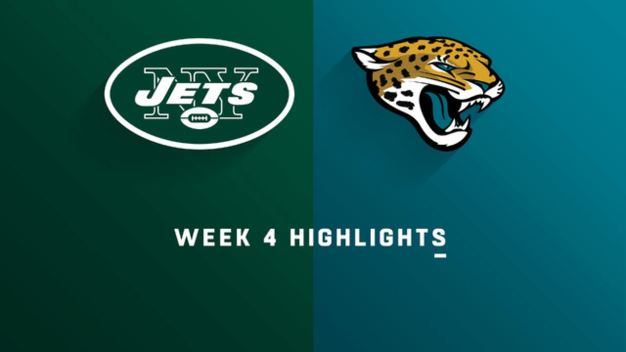 Jaguars vs. Jets  NFL Week 4 Game Highlights 