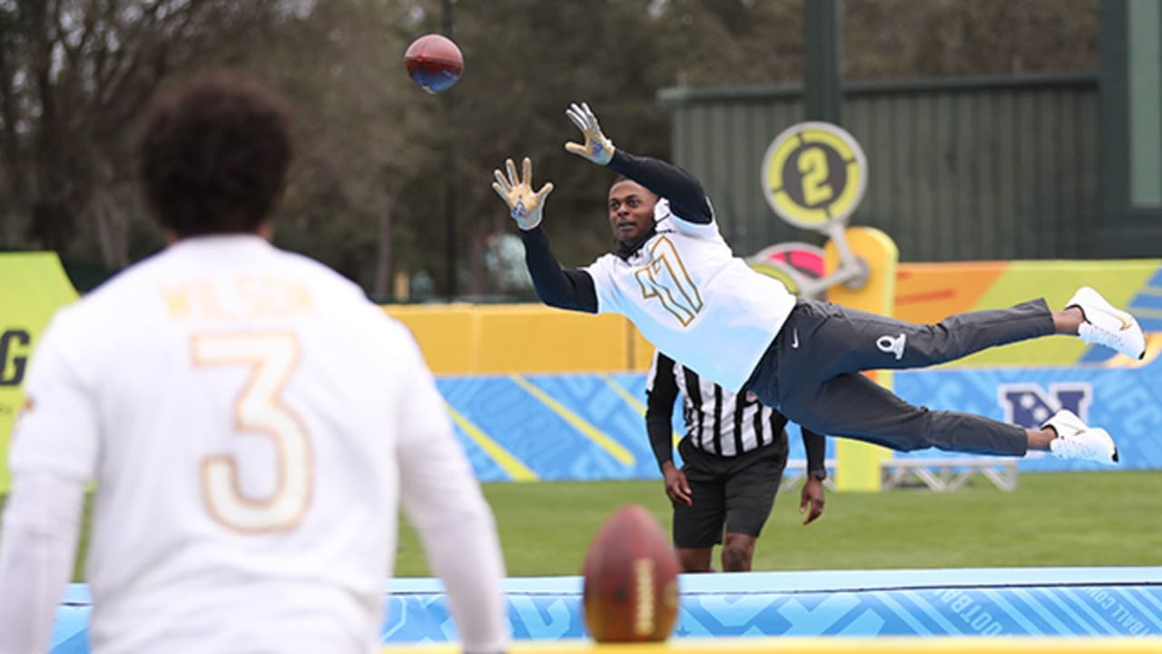 Davante Adams participates in Jan. 23 Pro Bowl activities