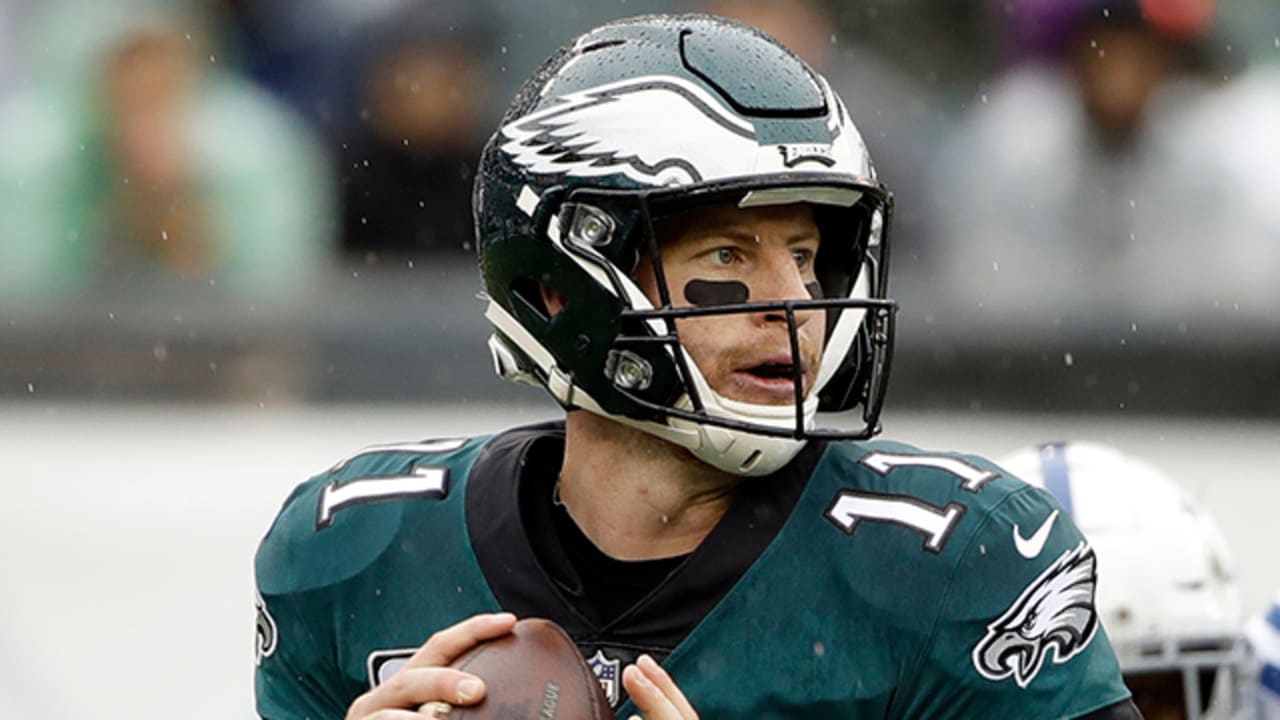 Wentz's first TD since injury is 13-yard dart to Goedert