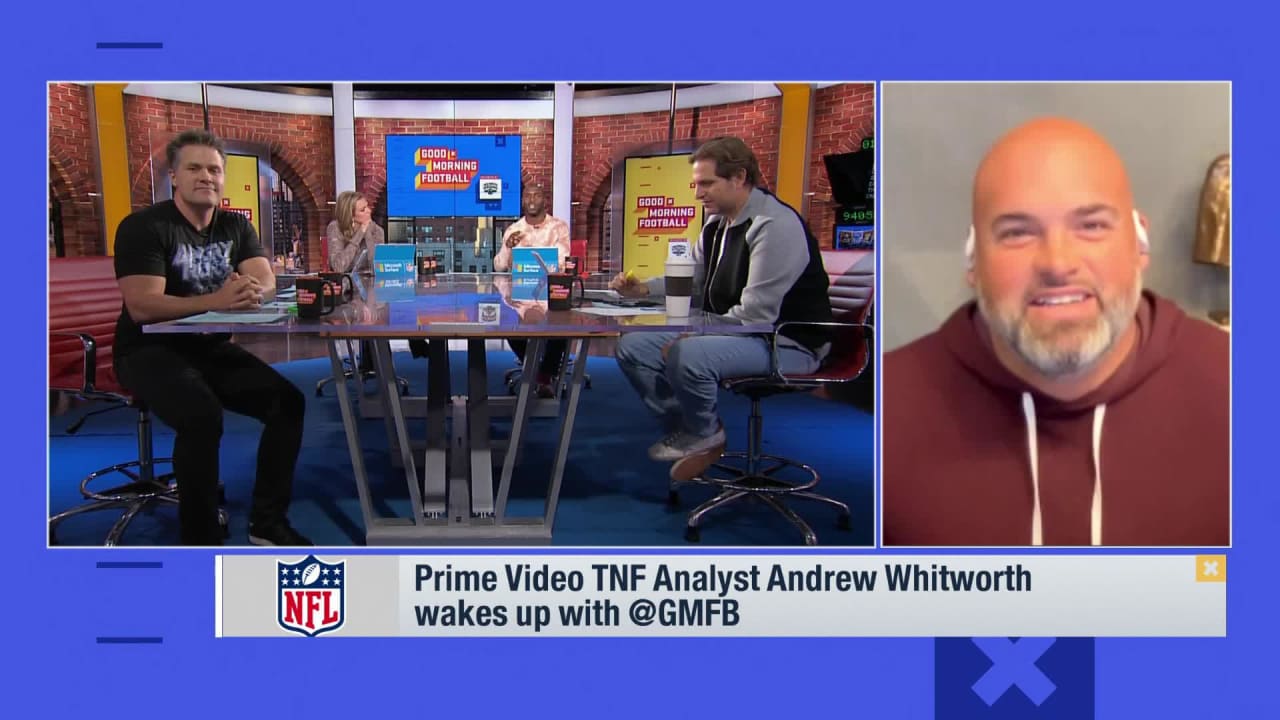 Prime Video "TNF" Analyst Andrew Whitworth details memories of finding