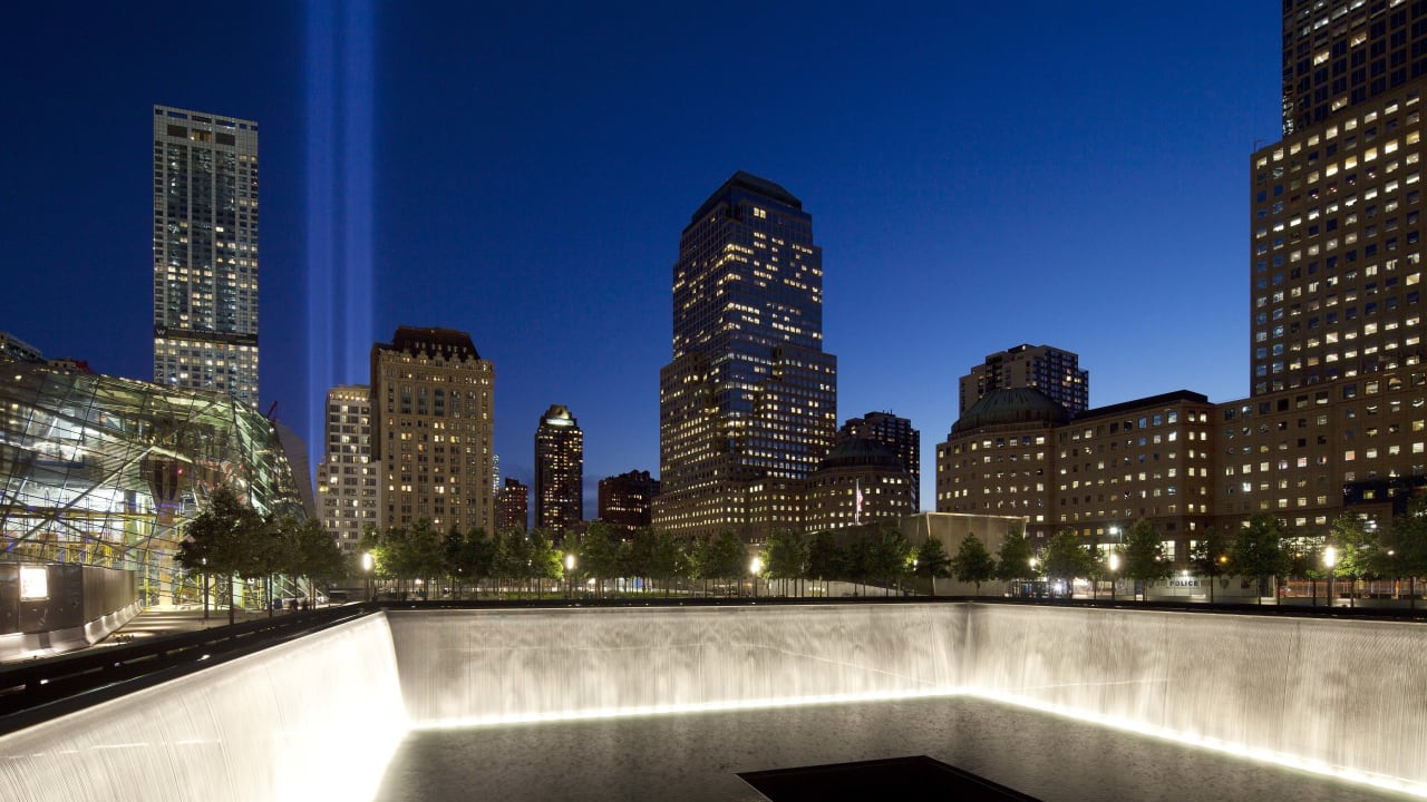 The night before 9/11 in New Yorks city for Sunday Night Football