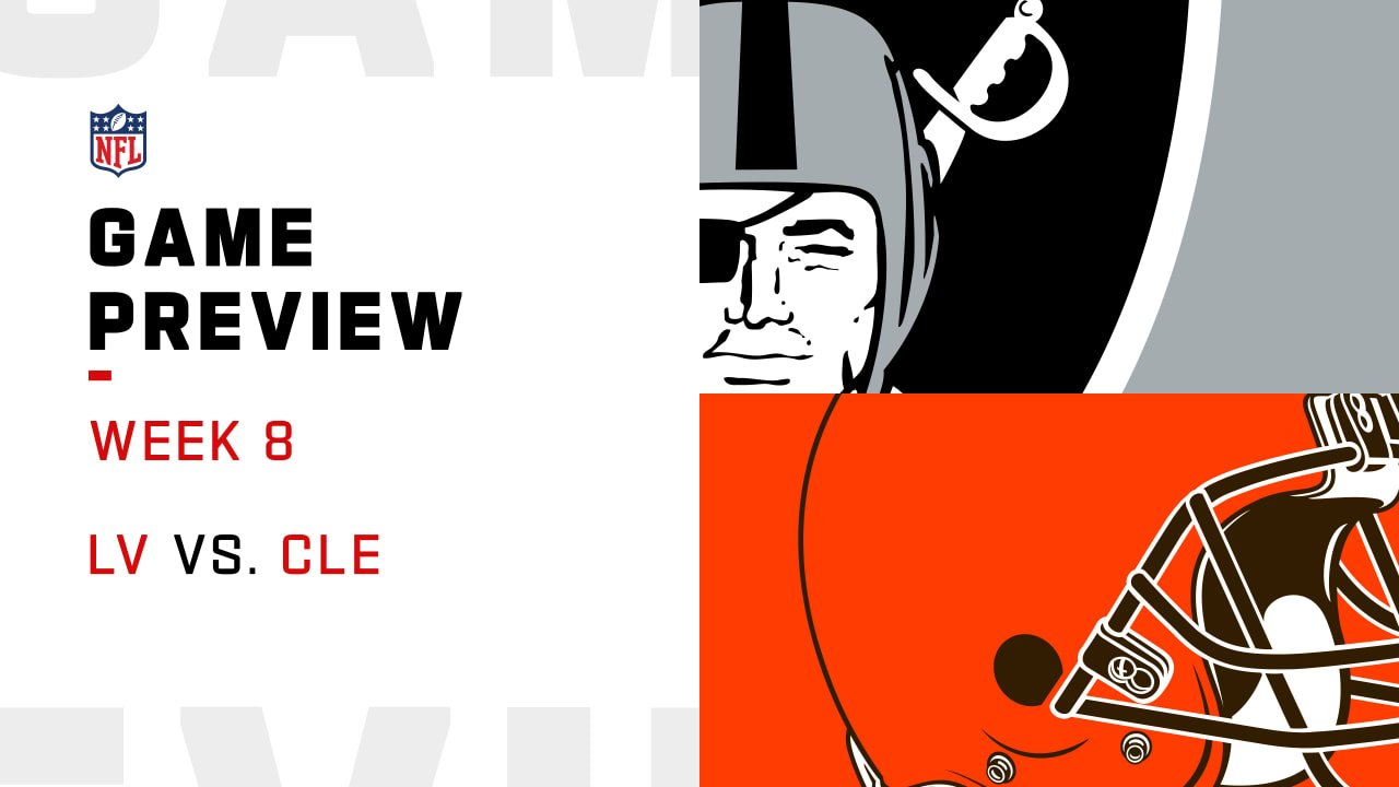 Las Vegas Raiders vs. Cleveland Browns: Week 8 TV Listings - Dawgs By Nature