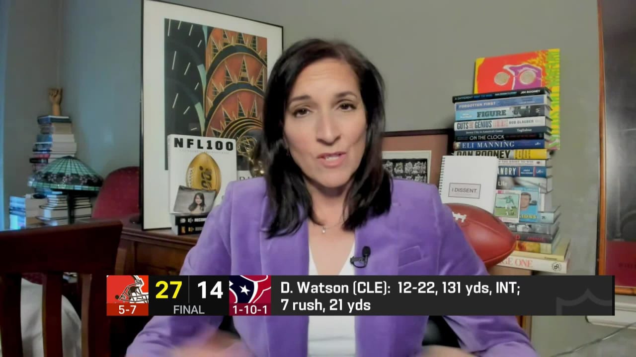 NFL Network's Judy Battista shares her takeaways from Cleveland Browns ...