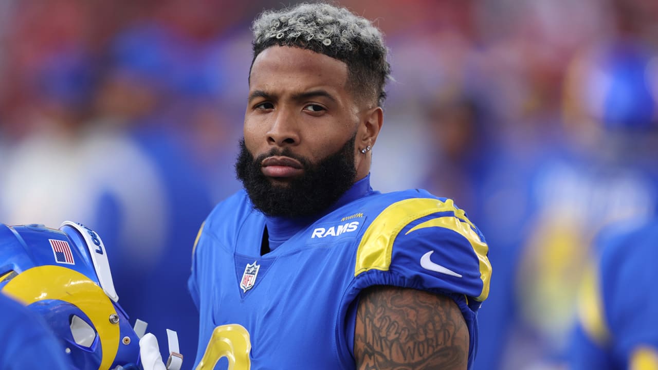 Video: Odell Beckham Jr. Attends NFL Season Opener, Joins Rams For