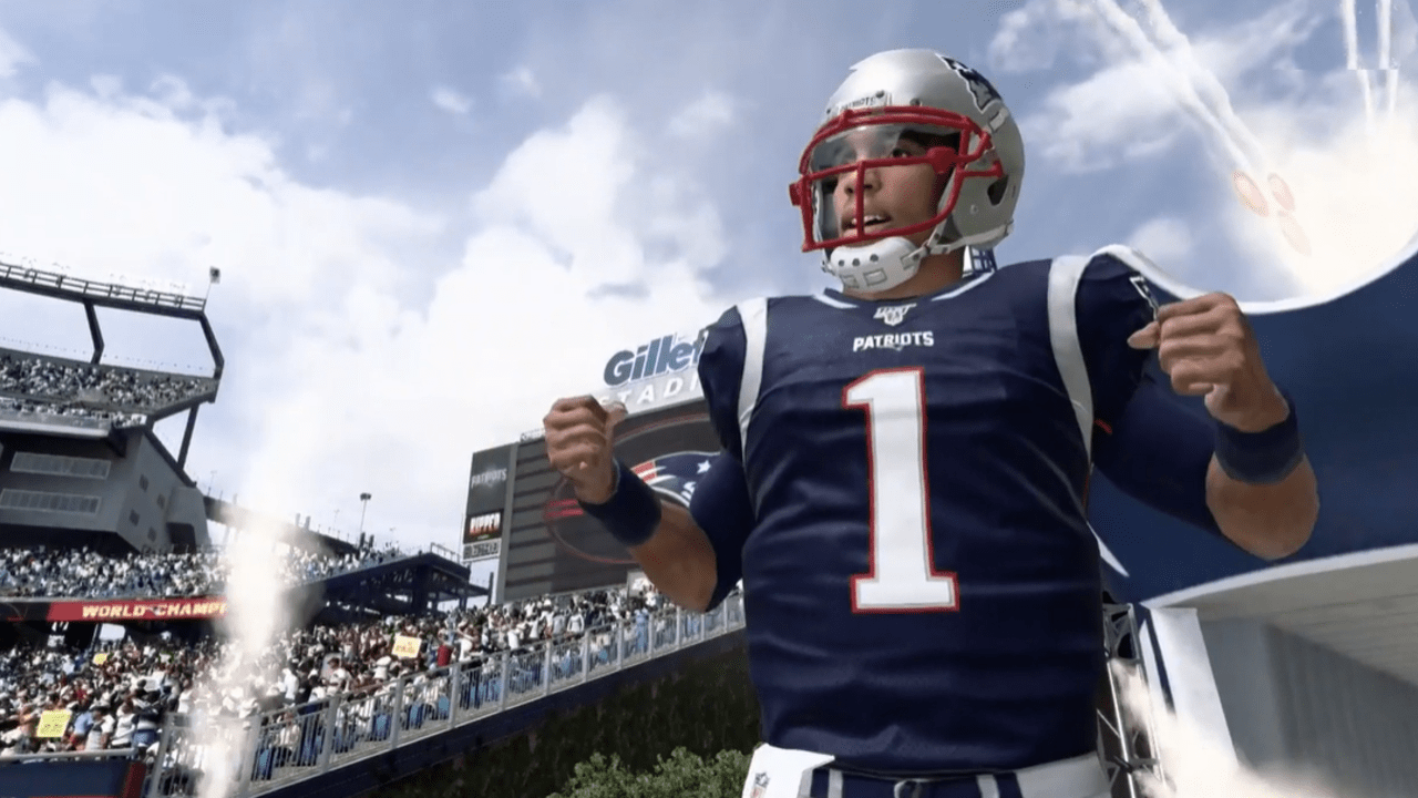 Madden NFL 20' First Look: Quarterback Cam Newton on the New