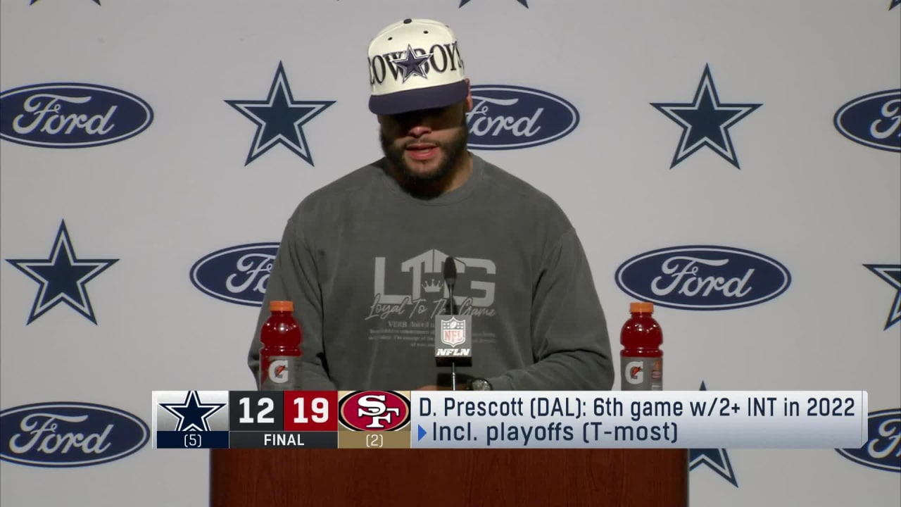 Cowboys' Dak Prescott - 'No excuses' for costly INTs vs. Niners - ESPN