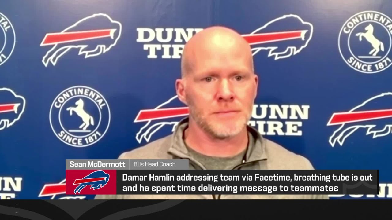 Damar Hamlin gives 'amazing' message to Bills on FaceTime