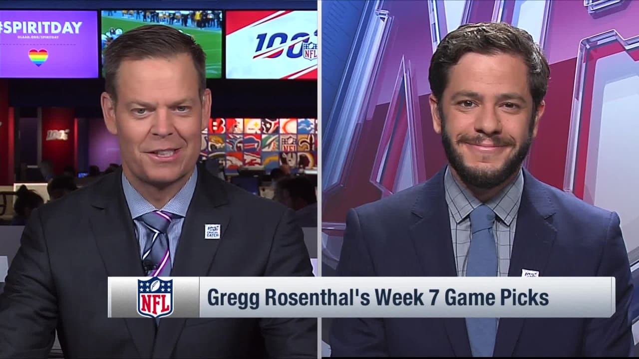 NFL Network's Gregg Rosenthal discusses his Week 7 game picks with