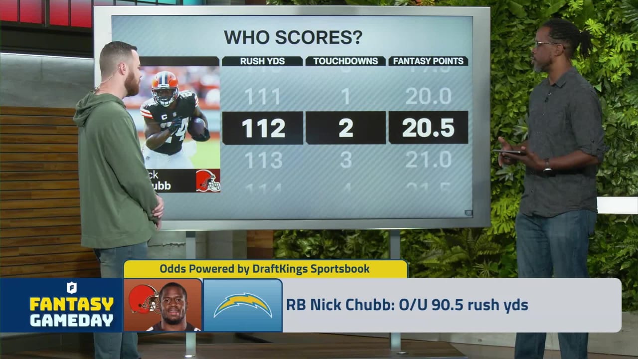 nick chubb fantasy stats