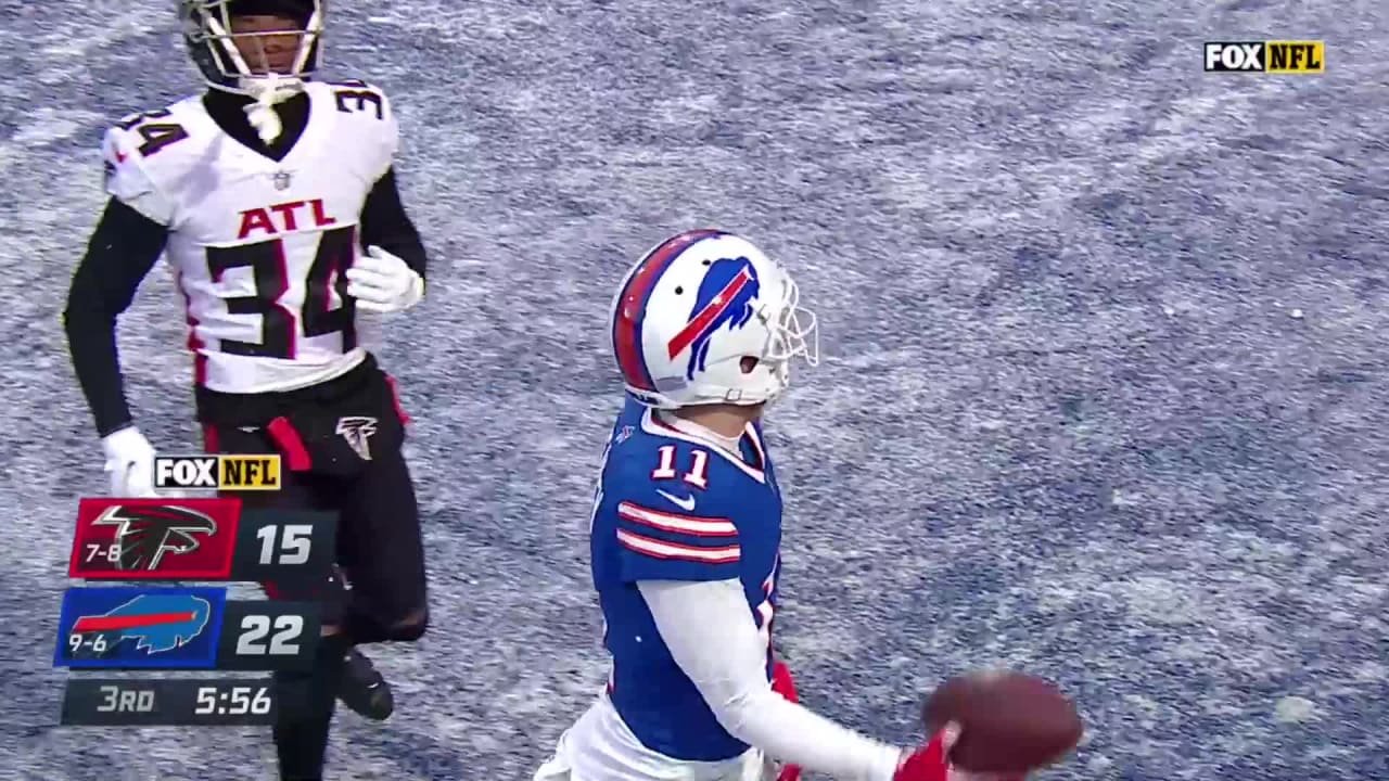 CORRECTS DATE - Buffalo Bills fans cheer for Cole Beasley (10) after  Beasley scoring on a two-point conversion during the first half of an NFL  football game against the Cincinnati Bengals Sunday