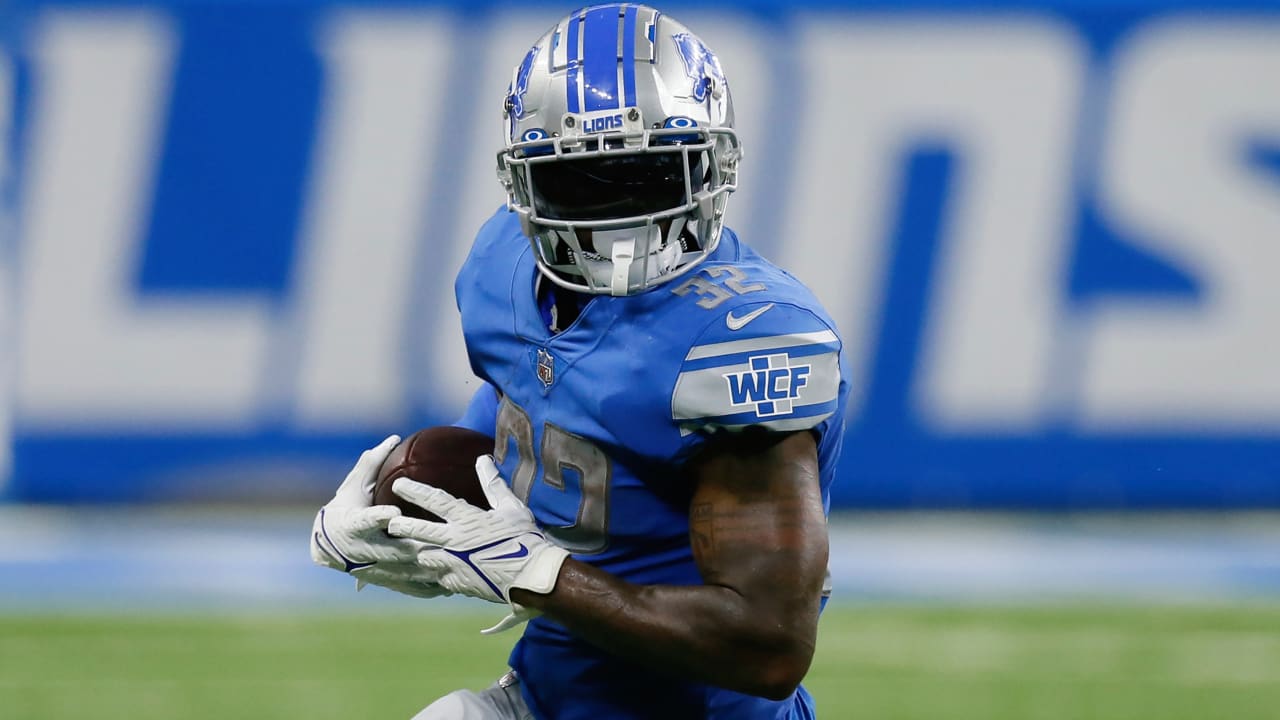 Detroit Lions: Kerryon Johnson to battle with D'Andre Swift for