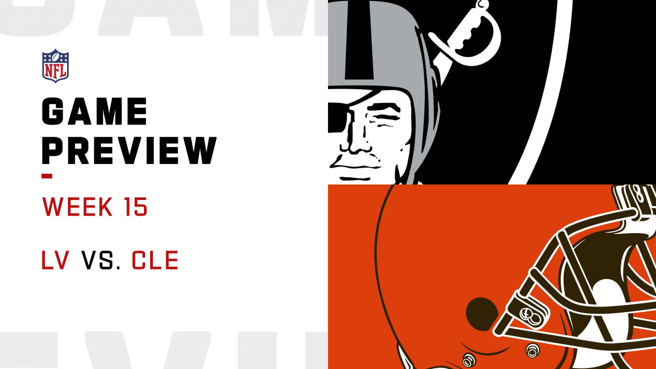 Cleveland Browns vs. Las Vegas Raiders injury report and starting lineup -  NFL Week 15