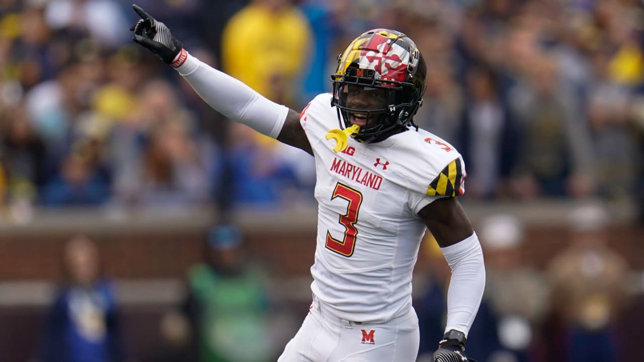 On3 on X: The New York Giants trade up to select Maryland CB Deonte Banks  with the 24th pick in the 2023 NFL Draft