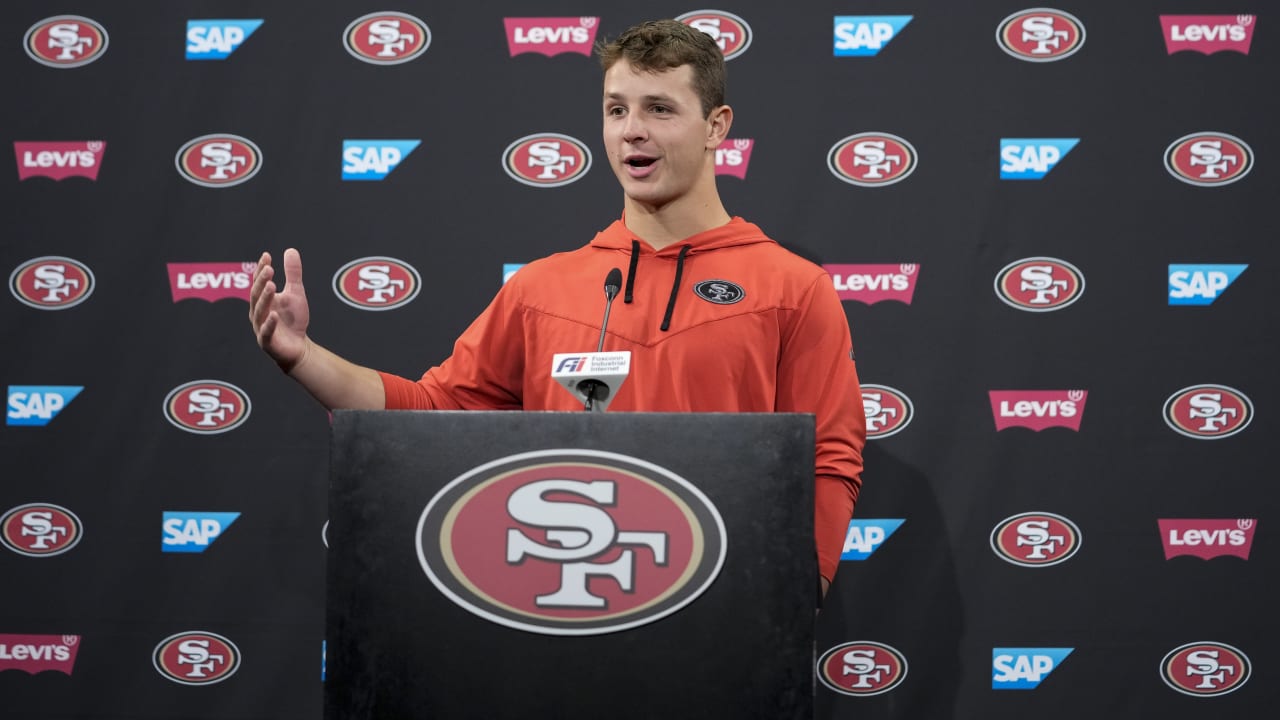 49ers GM John Lynch 'incredibly encouraged' after Brock Purdy's first  throwing session