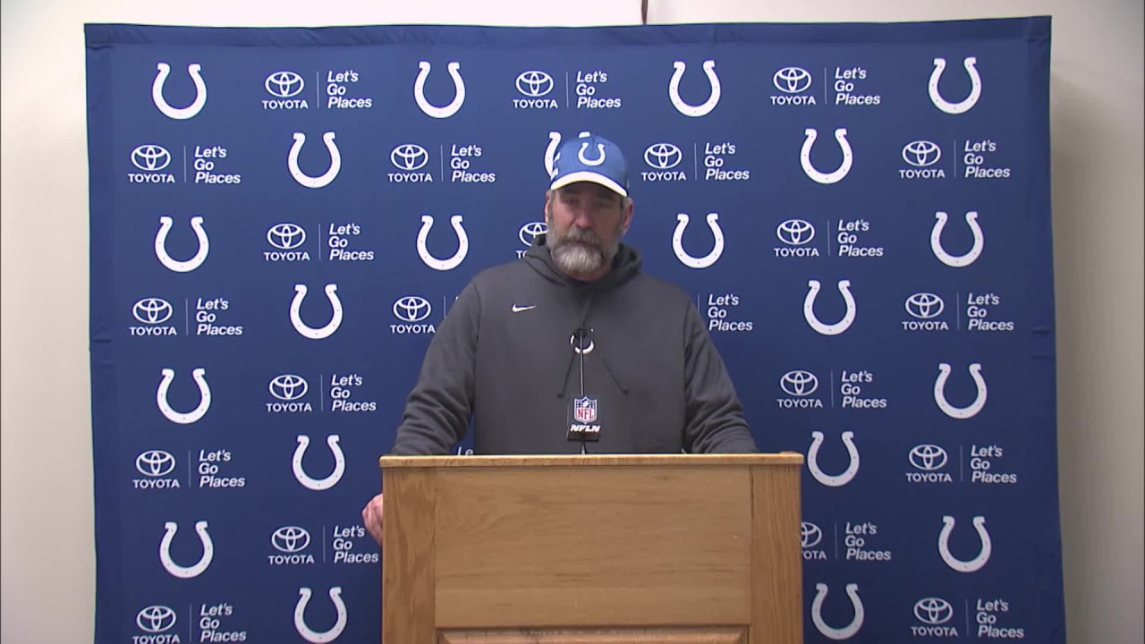 Colts postgame press conference