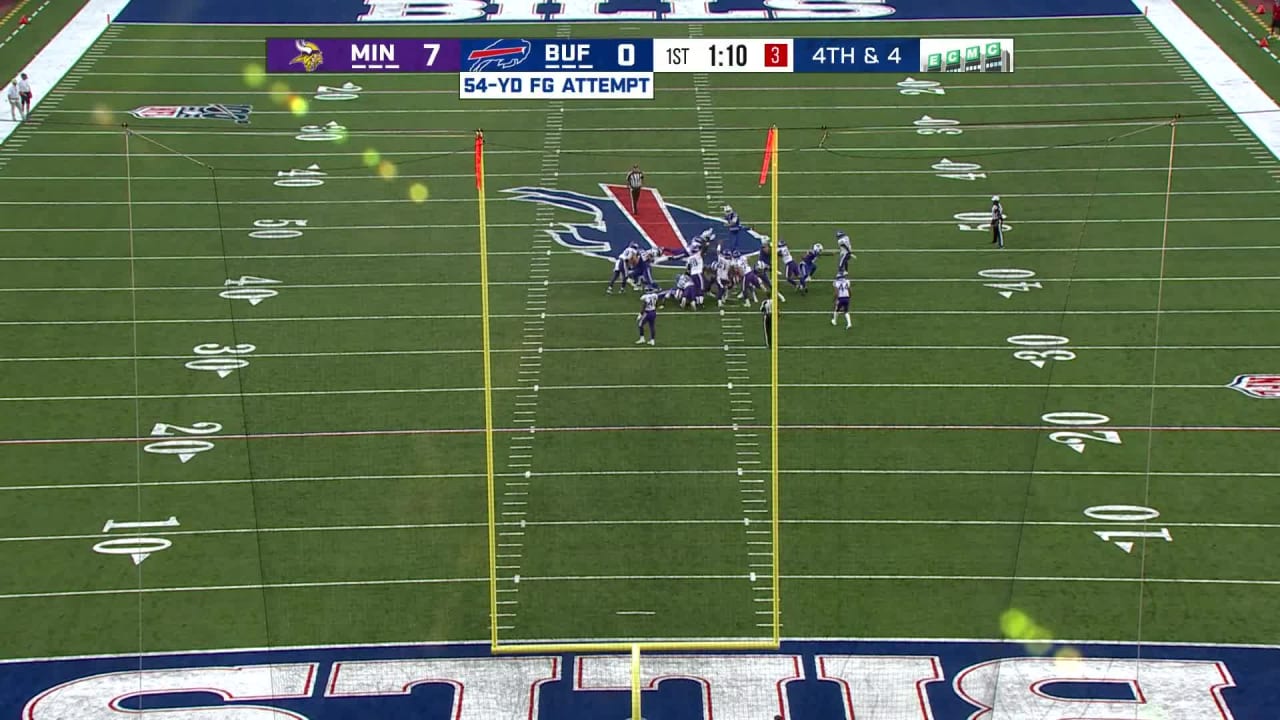 Steven Hauschka’s first FG since extension is 54-yarder