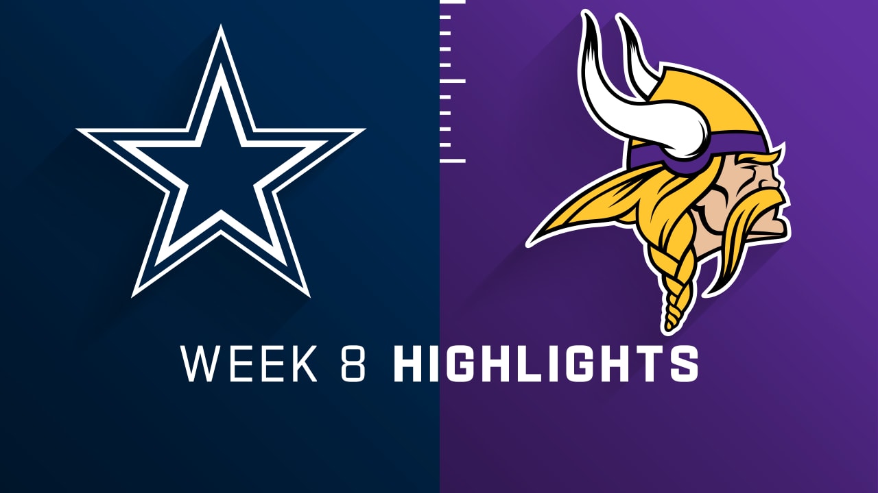 Dallas Cowboys vs Minnesota Vikings 2021 Week 8 Full Game Replay (Oct 31)