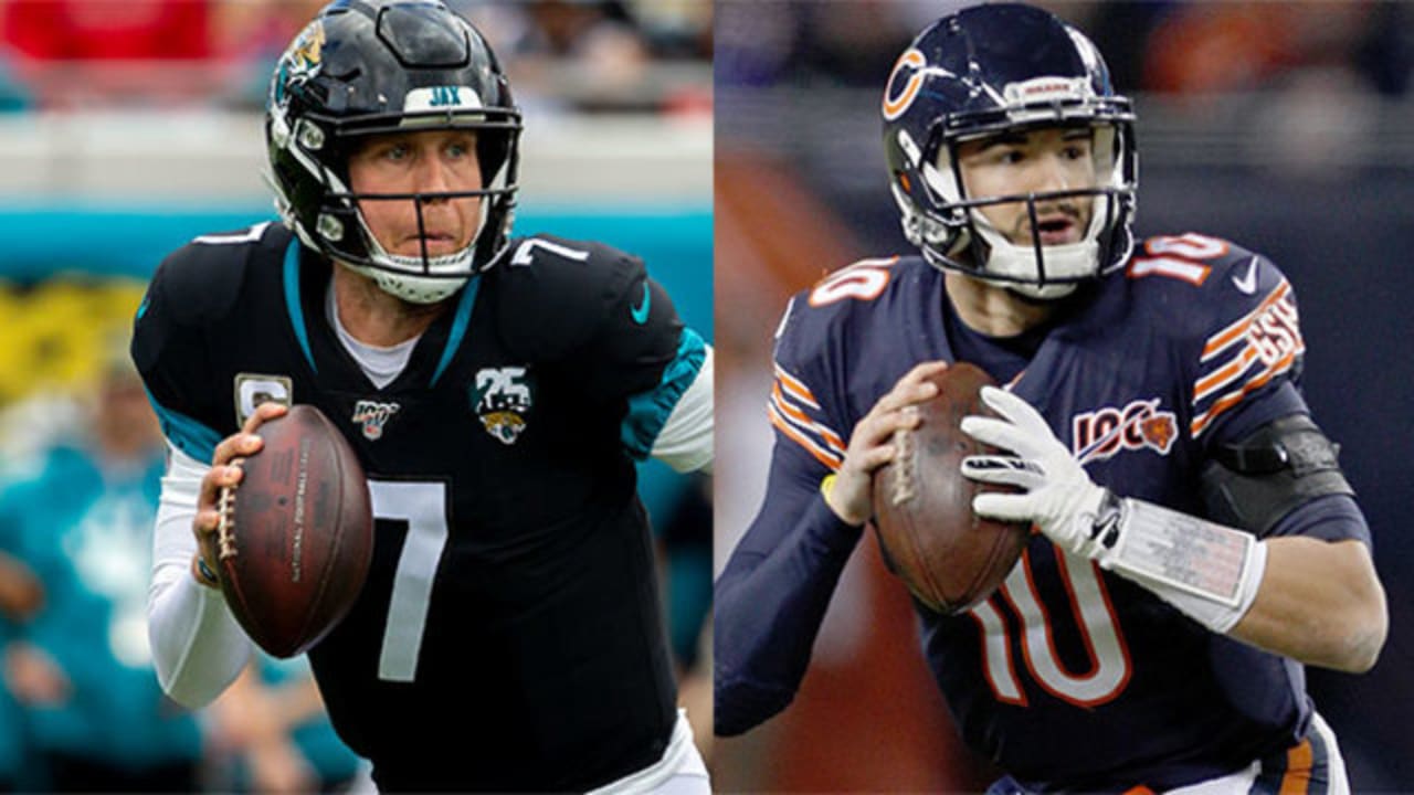 Who has the edge in the Chicago Bears' quarterback battle: QB Mitchell Trubisky or Nick Foles?