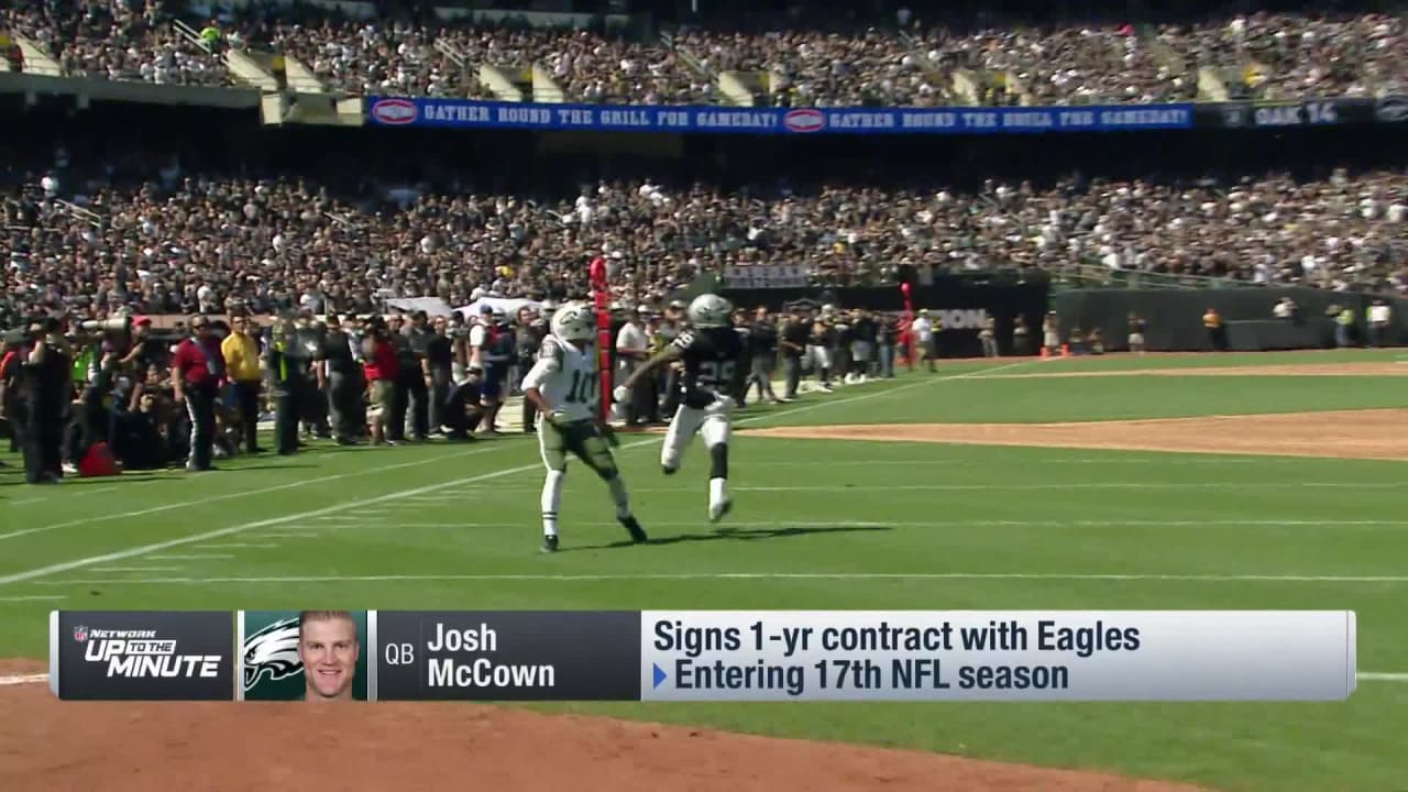 Josh McCown ends retirement, signs with Eagles