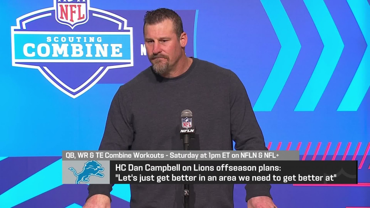 Detroit Lions head coach Dan Campbell 'We just need to get better' in