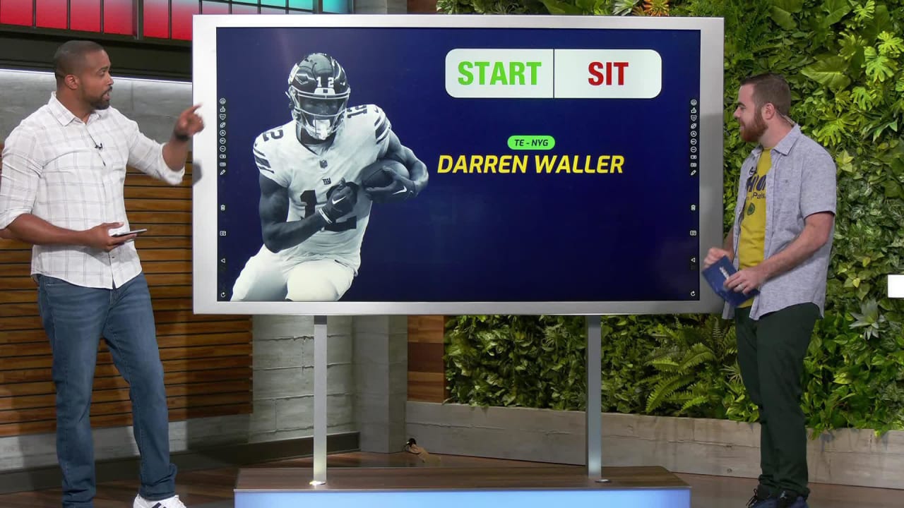 Darren Waller fantasy advice: Start or sit the Giants TE in Week 4