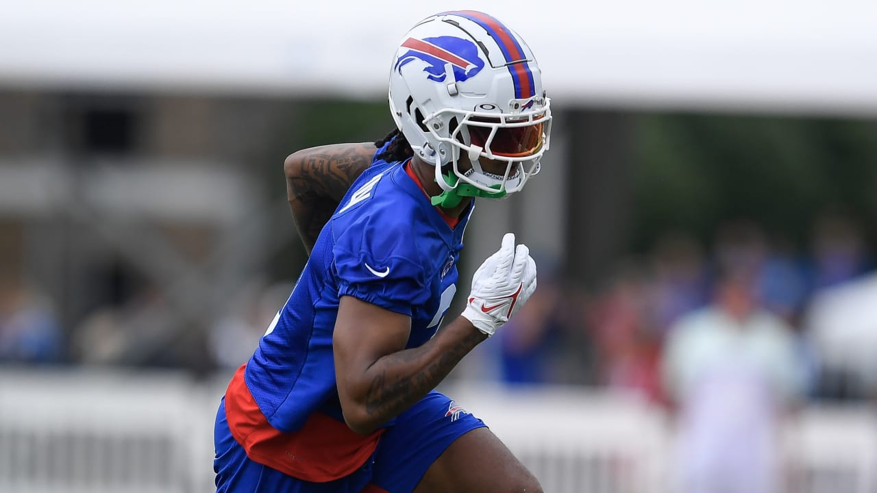 Bills safety Damar Hamlin participates in first padded practice since ...
