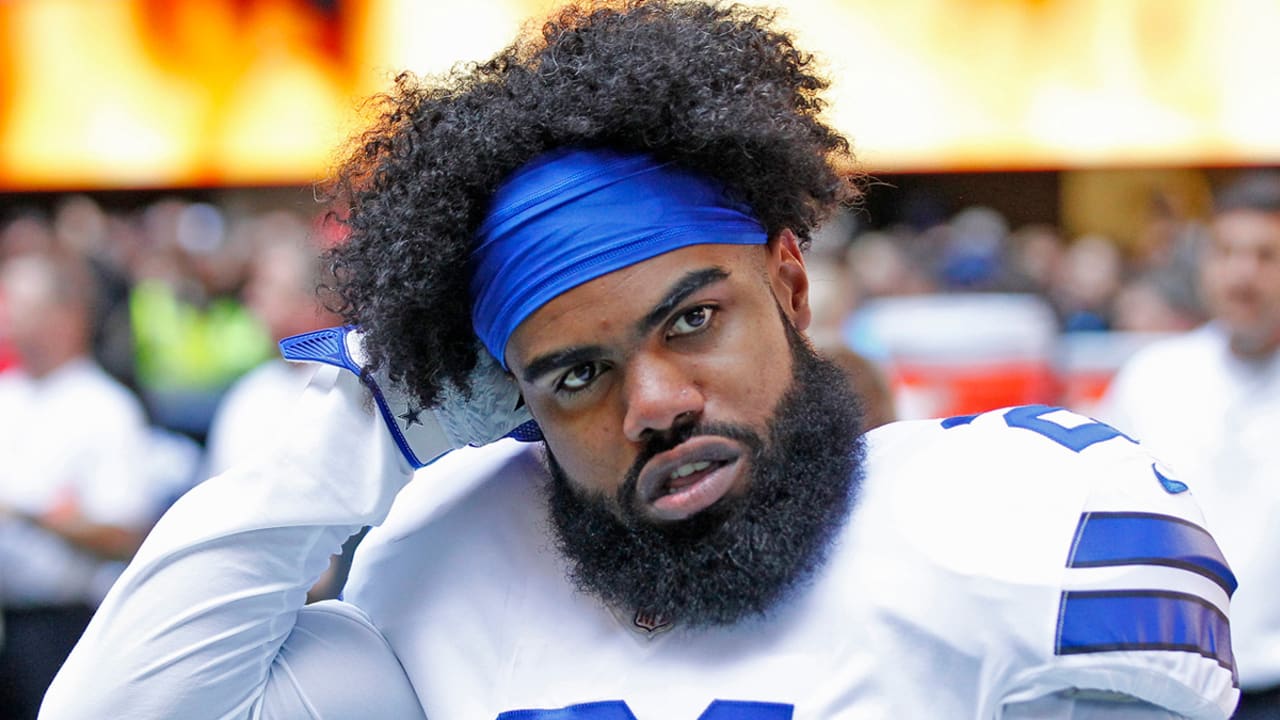 Giants WR Odell Beckham Jr. swaps jerseys with Ezekiel Elliott