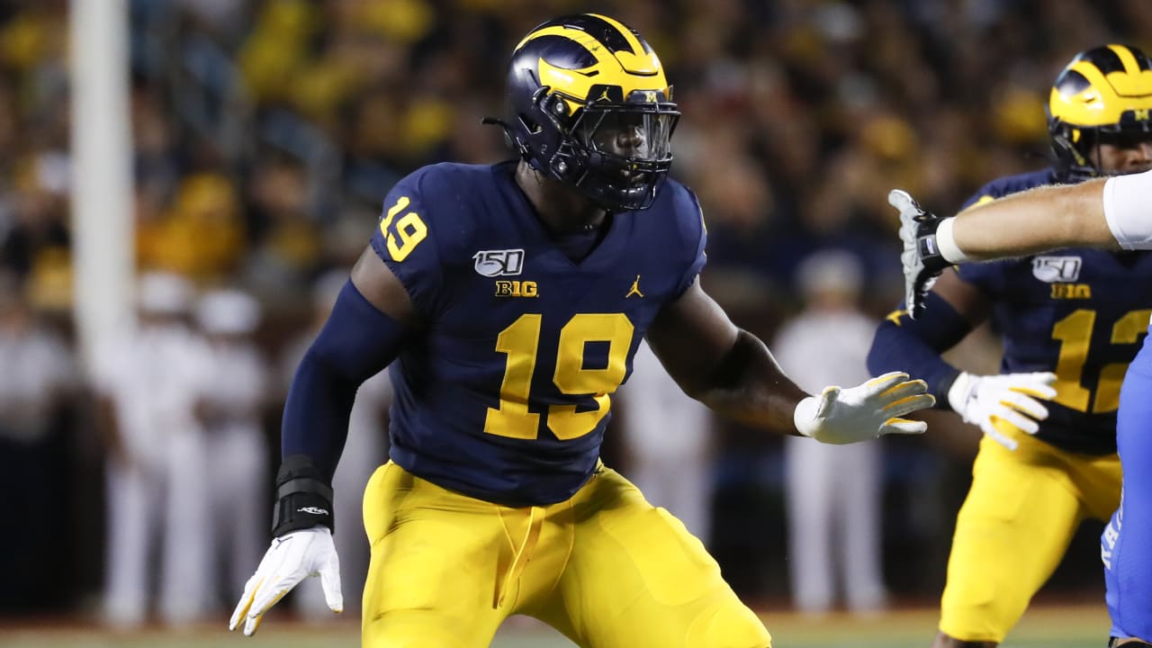 Michigan Football - THERE IT IS! Kwity Paye is headed to the Colts!  Congratulations to Kwity on being selected No. 21 overall to Indianapolis.  More on MGoBlue.com:  #ProBlue 〽, #NFLDraft