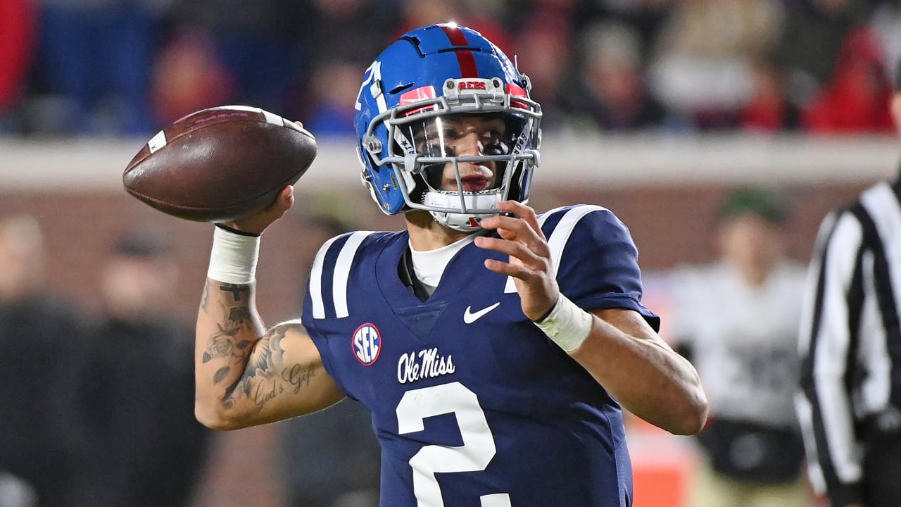 Ole Miss QB Matt Corral injured in Sugar Bowl