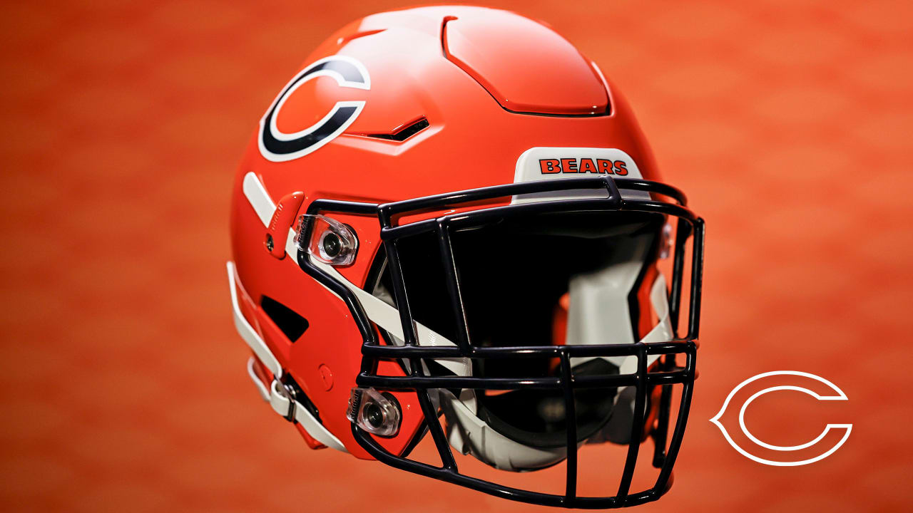 Bears unveil alternate orange helmet for 2022 season