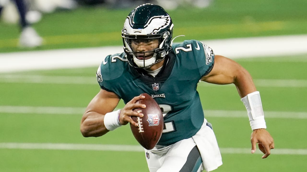 Eagles’ Jalen Hurts Shred Washington’s Defense