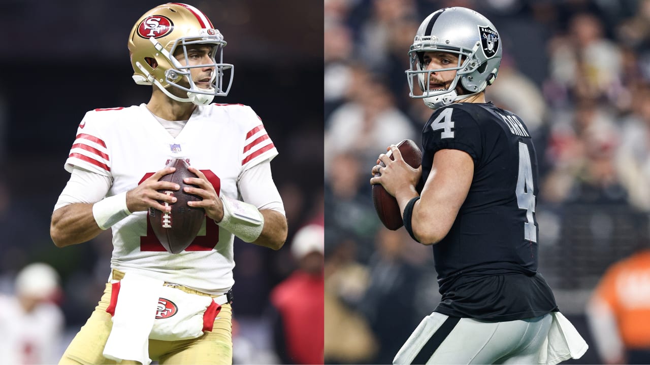 Las Vegas Raiders: Will Jimmy Garoppolo play vs the San Francisco 49ers?