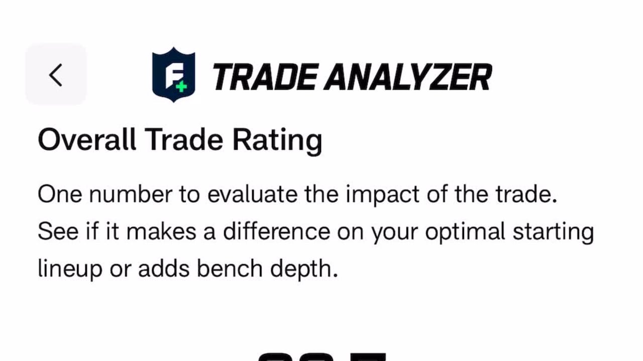 Fantasy trade machine