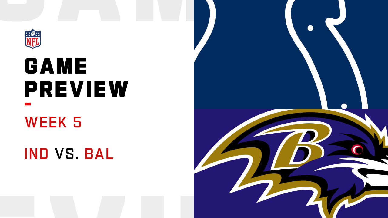 Indianapolis Colts vs. Baltimore Ravens preview Week 5