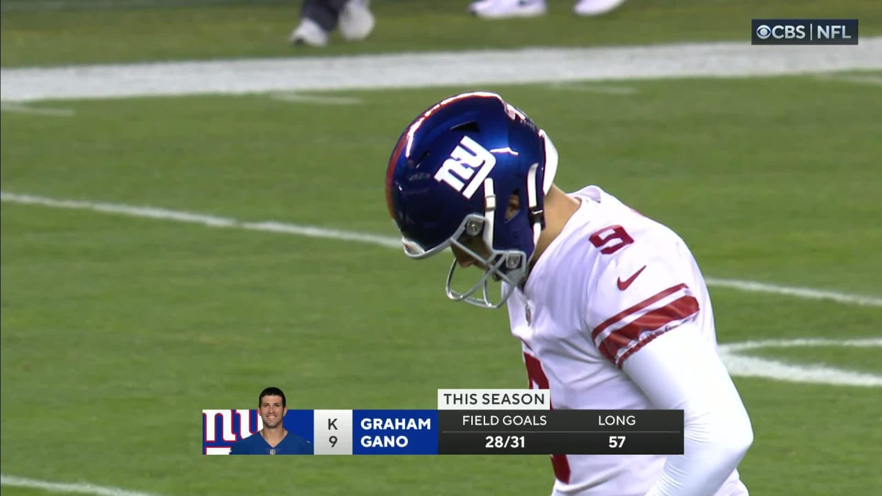 Giants punter Jamie Gillan back with team after being stuck in